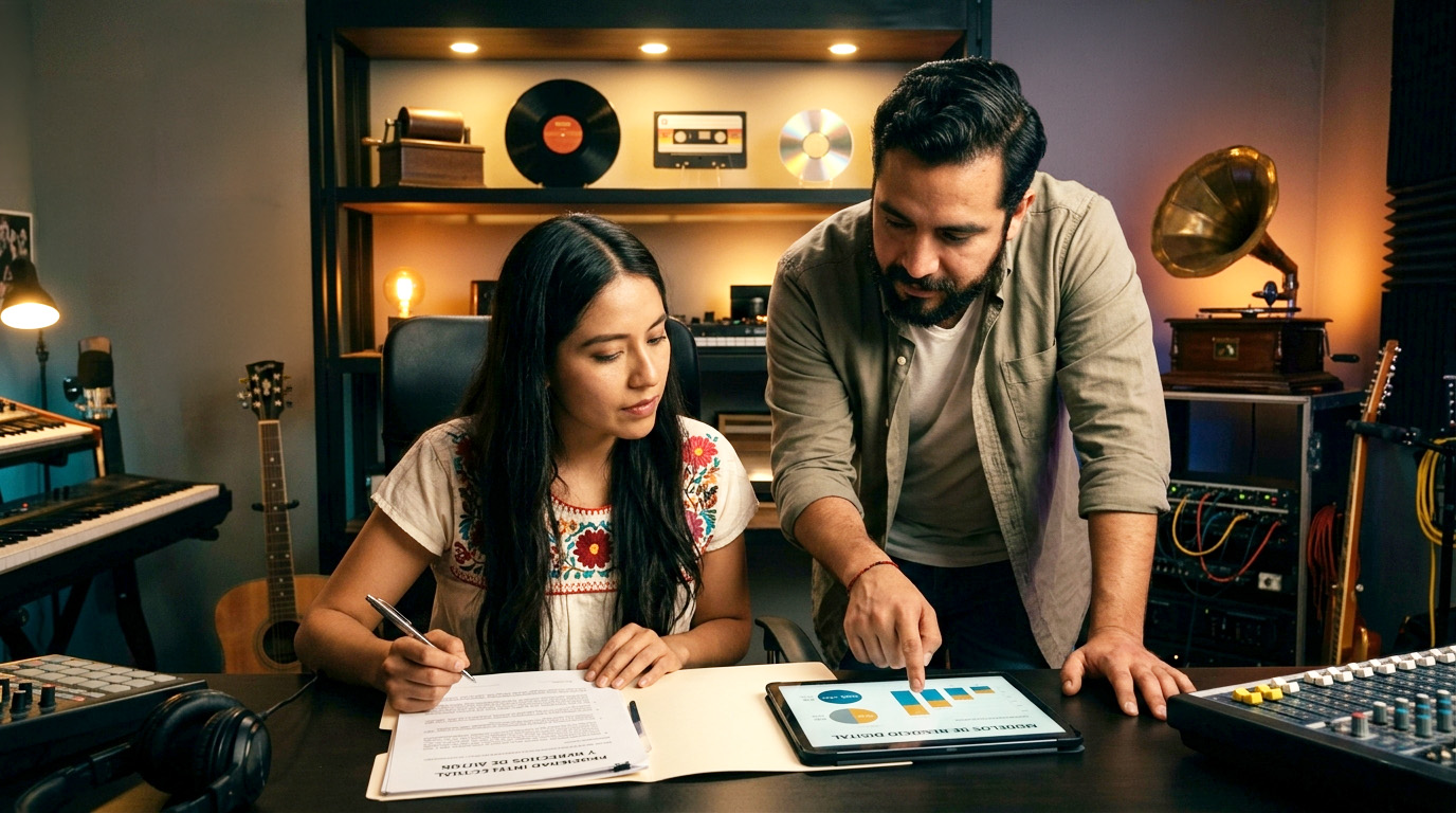 Industria musical: estructura y actores